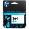 HP (364) Vivera cyan ink cartridge CB318EE original