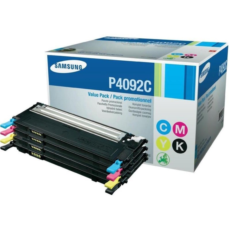 HP - Samsung toner CMYK sada CLT-P4092C pro CLP-310/315/CLX-3170/3175 - 1500/1000 str.
