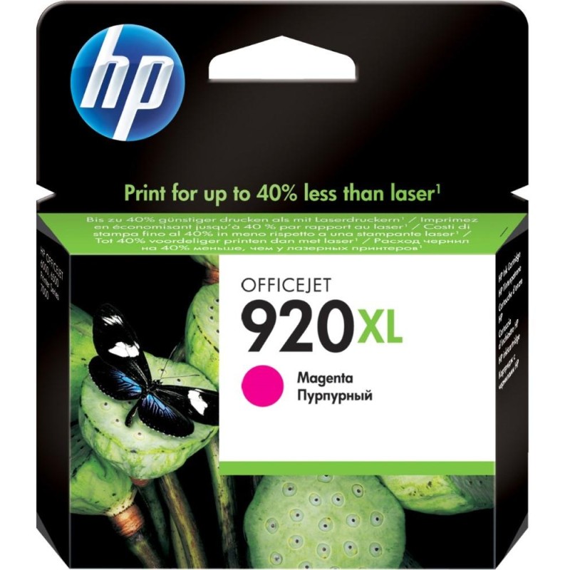 HP purpurová inkoustová kazeta (920XL), CD973AE originál