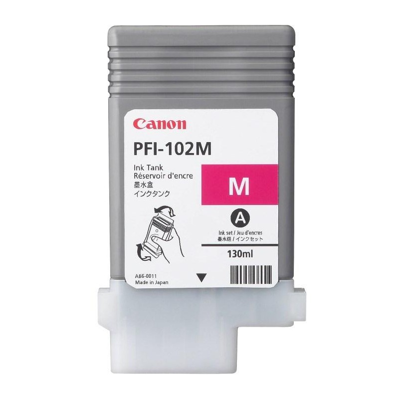 Canon  Zásobník inkoustu PFI-102M/ iPF-500/ 6x0/ 7xx/ LP-xxx/ Magenta