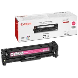 Canon originální toner CRG-718M/ LBP-7200/ 7660/ 7680/ MF-80x0/ MF724/ 2900 stran/ purpurový