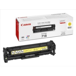 Canon originální toner CRG-718Y/ LBP-7200/ 7660/ 7680/ MF-80x0/ MF724/ 2900 stran/ Žlutý