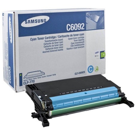 HP - SAMSUNG toner azurový CLT-C6092S pro CLP-770 - 7.000 stran