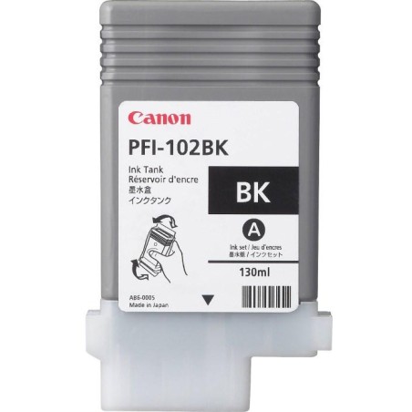 Canon  Zásobník inkoustu PFI-102Bk/ iPF-500/ 6x0/ 7xx/ LP-xxx/ Černý