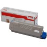 OKI original toner cartridge 44315307/ C610/ 6000 pages/ cyan