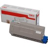 OKI original toner cartridge 44318607/ C710/ C711/ 11,500 pages/ cyan