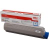 OKI original toner cartridge 44059107/ C810/ C830/ 8000 pages/ cyan
