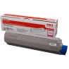 Oryginalny wkład z tonerem OKI 44059106/ C810/ C830/ 8000 stron/ magenta