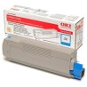 OKI Original Tonerkartusche 43324423/ C5550 MFP/ C5800/ C5900/ 5000 Seiten/ Cyan