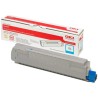 OKI original toner cartridge 43487711/ C8600/ C8800/ 6000 pages/ cyan