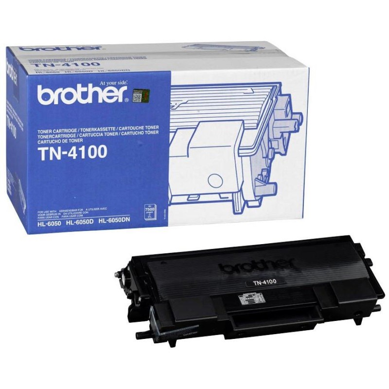 BROTHER tonerová kazeta TN-4100/ HL-6050/ 7500 stránek/ Černý