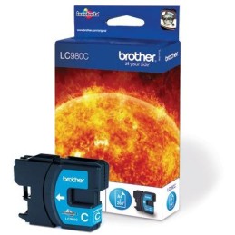 BROTHER inkoustová náplň LC-980/ azurová