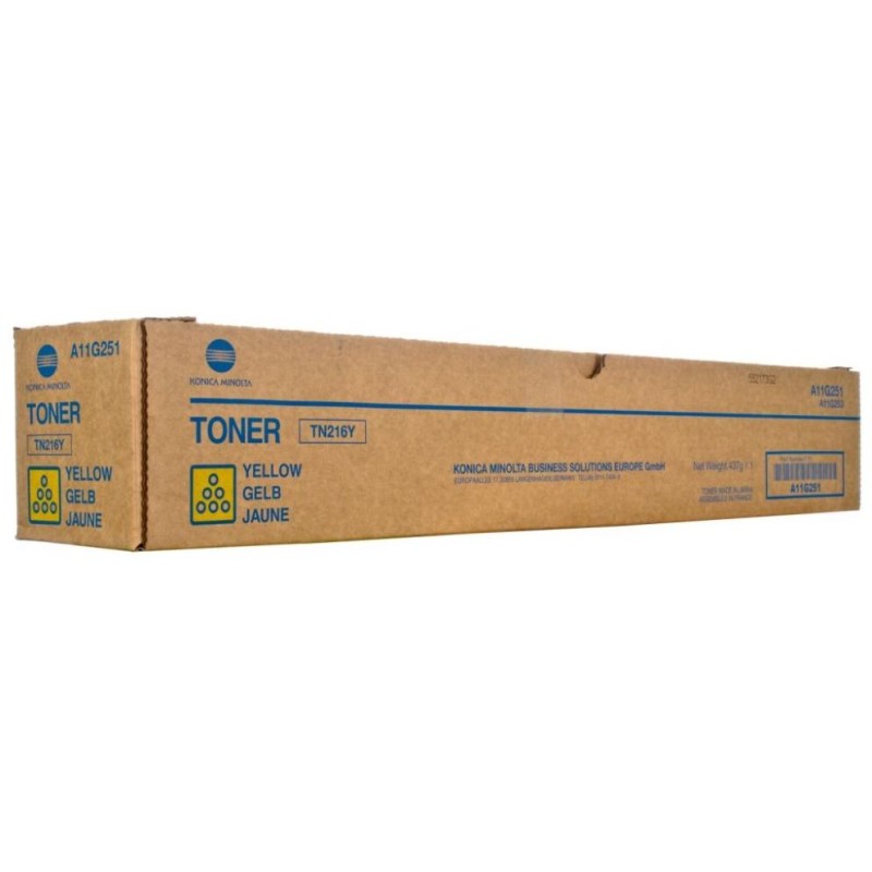 Konica Minolta Toner TN-216/ Bizhub C220/ C280/ 26 000 stran/ Žlutý