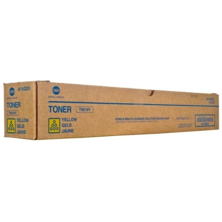 Konica Minolta Toner TN-216/ Bizhub C220/ C280/ 26 000 stran/ Žlutý