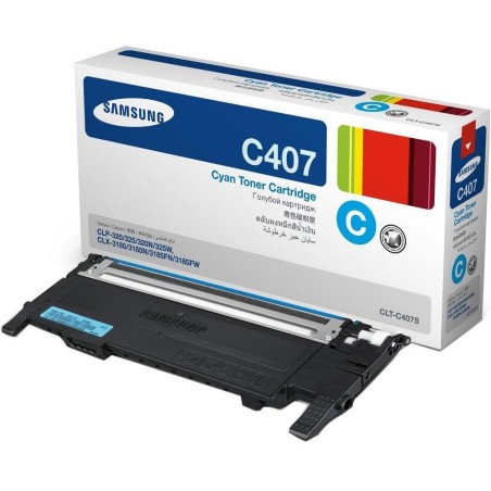 HP - Samsung toner azurový CLT-C4072S pro CLP-320/325,CLX-3185 - 1000 str.
