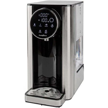 NEDIS automat na horkou vodu/ objem 2,7 l/ display/ digitální/ černá (hliník)