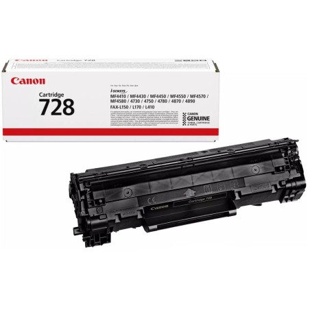 Canon originální toner CRG-728/ MF44x0/ MF45x0d/ 2100 stran/ Černý