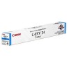 Canon originální toner C-EXV-34/ iR-C2020/ 2030/ 19 000 stran/ azurový