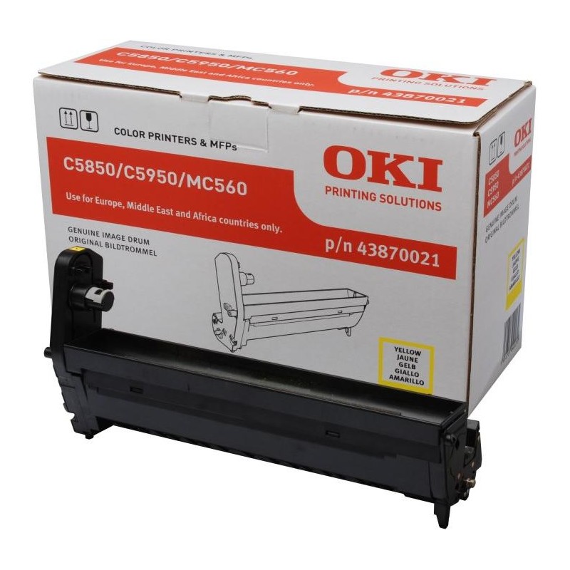 OKI originál Obrazový válec pro žlutý toner C5850/ C5950/ MC560/ 20 000 stran