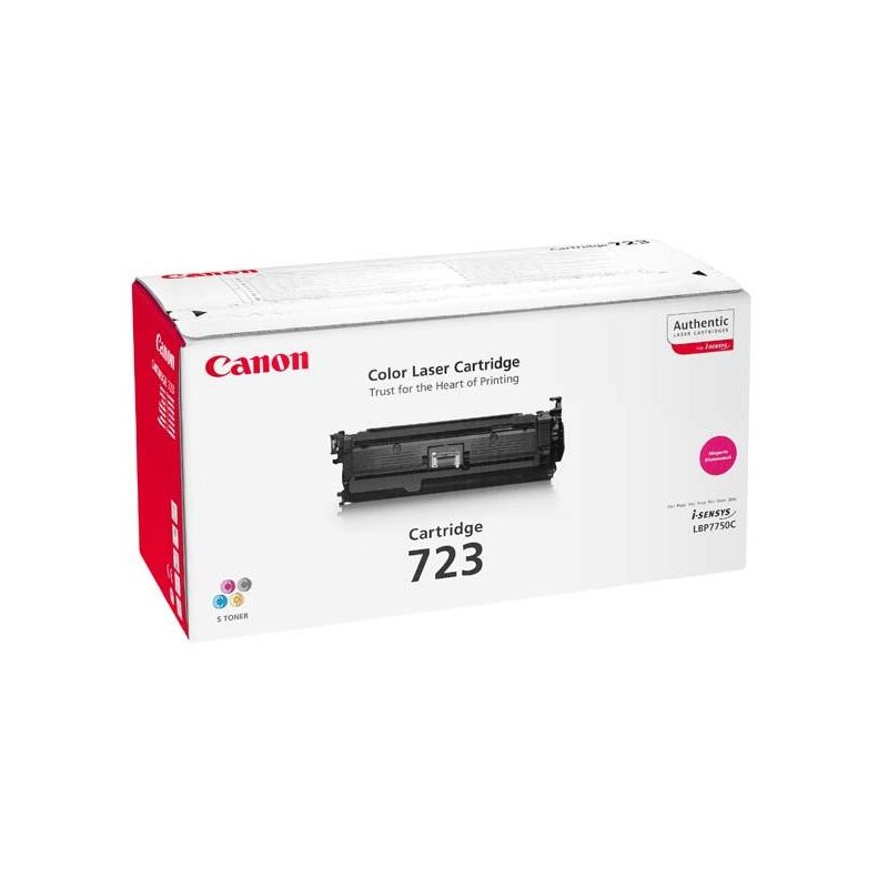 Canon originální toner CRG-723M/ LBP-7750Ddn/ 8 500 stran/ purpurový