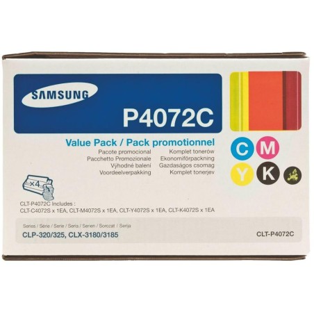 HP - Samsung toner CMYK sada CLT-P4072C pro CLP-320/325/CLX-3185 - 1500/1000 stran