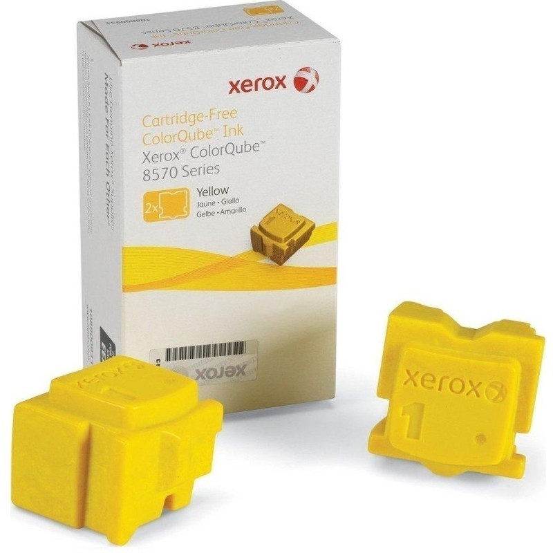 Xerox original tuhý inkoust ColorQube 8570/ žlutý/ 4400s.