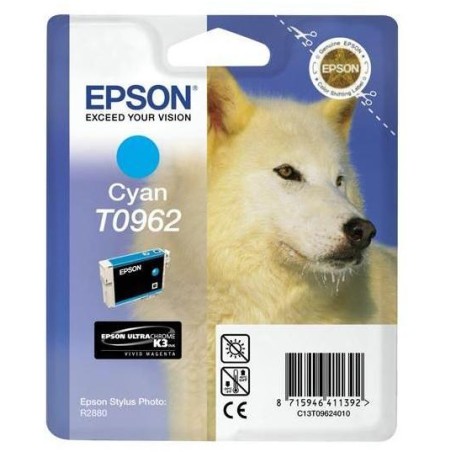 Epson inkoustová náplň/ C13T09624010/ Stylus 2880/ azurová