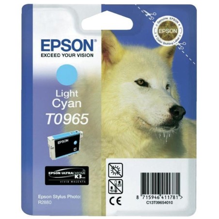 Epson inkoustová náplň/ C13T09654010/ Stylus 2880/ Světle azurová