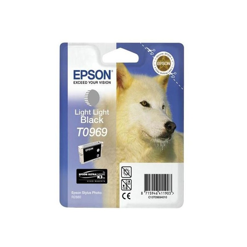 Epson inkoustová náplň/ C13T09694010/ Stylus 2880/ Světlá Světlá Černá