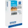 Epson inkoustová náplň/ C13T70124010/ WP-4000/ 4500/ 3 400 stran/ XXL azurová