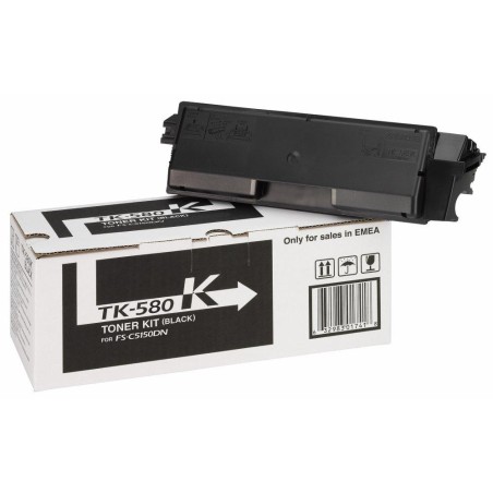 Kyocera toner TK-580K/ FS-C5150DN/ 3 500 stran/ Černý