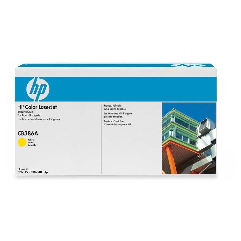 HP Tiskový válec žlutý, CB386A originál