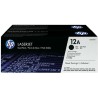 HP black toner, Q2612AD, LJ 1010, 1022 - 2pack original