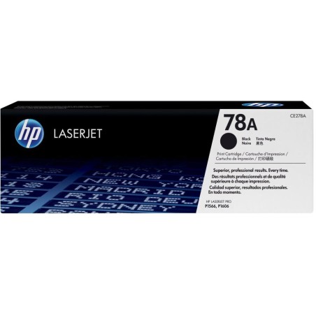 HP tisková kazeta černá pro P1566, P1606w CE278AD double pack originál