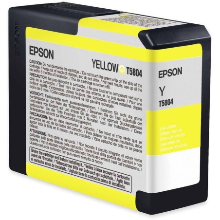 Epson inkoustová náplň/ C13T580400/ StylusPro3800/ Žlutá