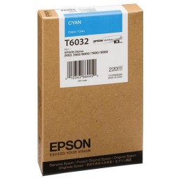 Epson inkoustová náplň/ C13T603200/ StylusPro7800/ 7880/ 9800/ 9880/ azurová/ 220ml