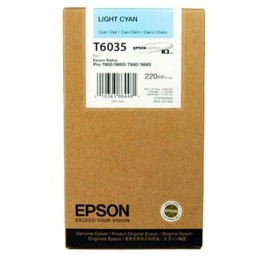 Epson inkoustová náplň/ C13T603500/ StylusPro7800/ 7880/ 9800/ 9880/ Světlá azurová/ 220ml