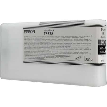 Epson inkoustová náplň/ C13T653800/ StylusPro4900/ Matná/ 200ml