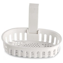 NEDIS ultrazvuková čistička šperků/ 0,6 L/ síťové napájení/ 230 V AC 50 Hz/ bílá (plast)