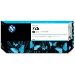 HP inkoustová kazeta Designjet HP 726 černá matná originál