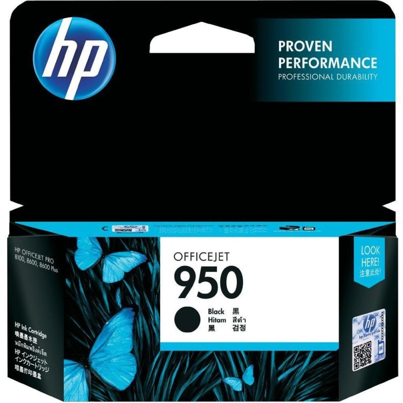 HP (950) inkoustová kazeta černá, CN049AE originál