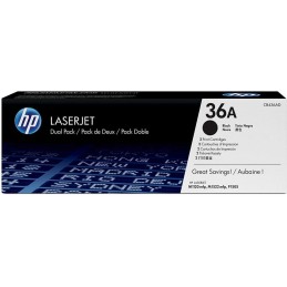 HP černý toner pro LJ P1505, aQ 2000 str. CB436AD 2pack originál