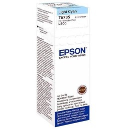 Epson inkoustová náplň/ C13T67354A/ FOTO L800/ 70ml/ Světlá azurová