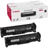 Canon originálny toner CRG-718BK 2-pack/LBP-7200/7660/7680/MF-80x0/MF724/Čierny