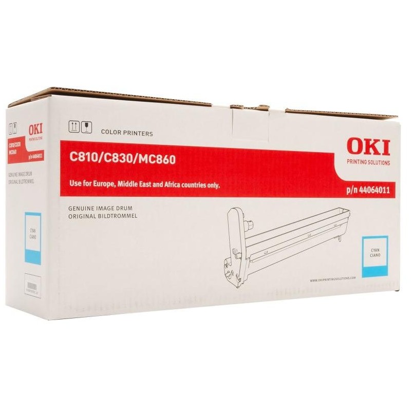 OKI originál obrazový válec 44064011 pro C810/830/801/821/MC860/861/851/ 20 000 stran azurový