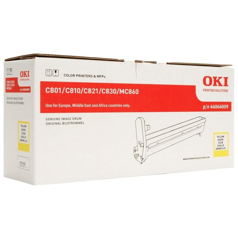 OKI originál Obrazový válec pro žlutý toner C810/830/801/821/MC860/861/851/ 20 000 stran