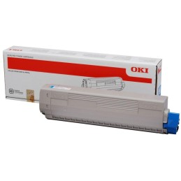 OKI originál azurový toner do C831/841 (10 000 stránek)