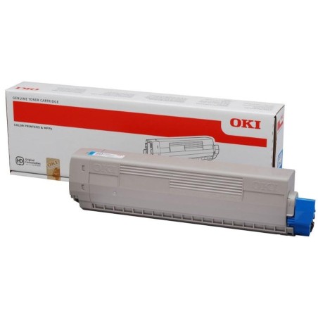 OKI originál azurový toner do C831/841 (10 000 stránek)