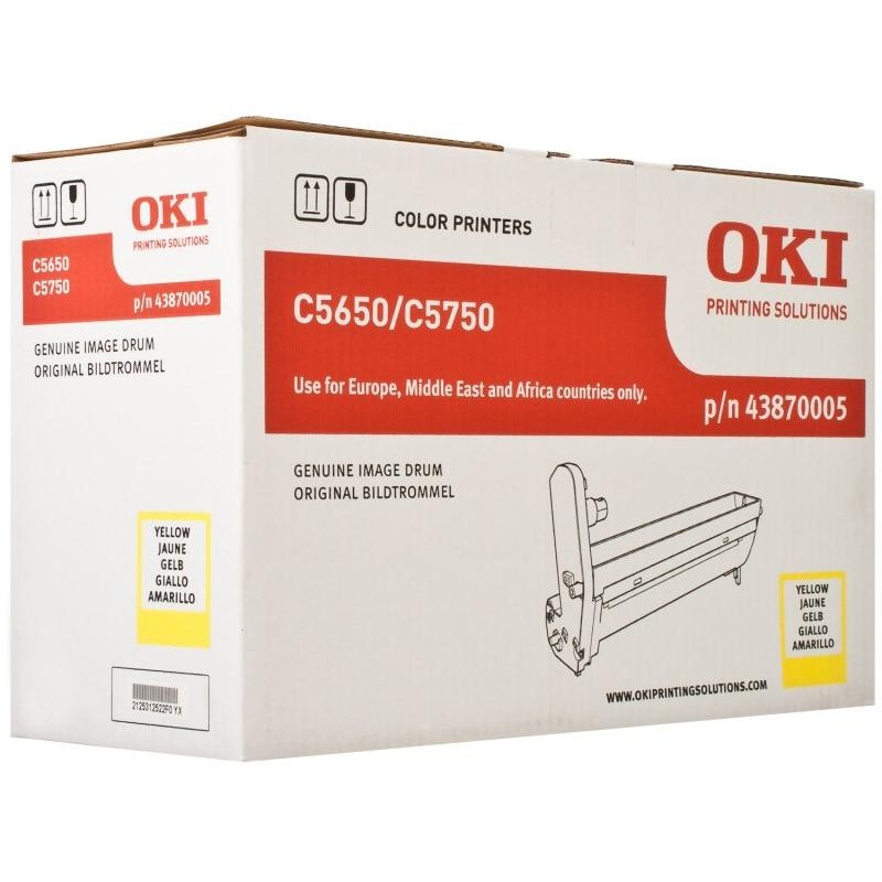 OKI originál obrazový válec pro žlutý toner do C5650/5750 (20 000 stránek)