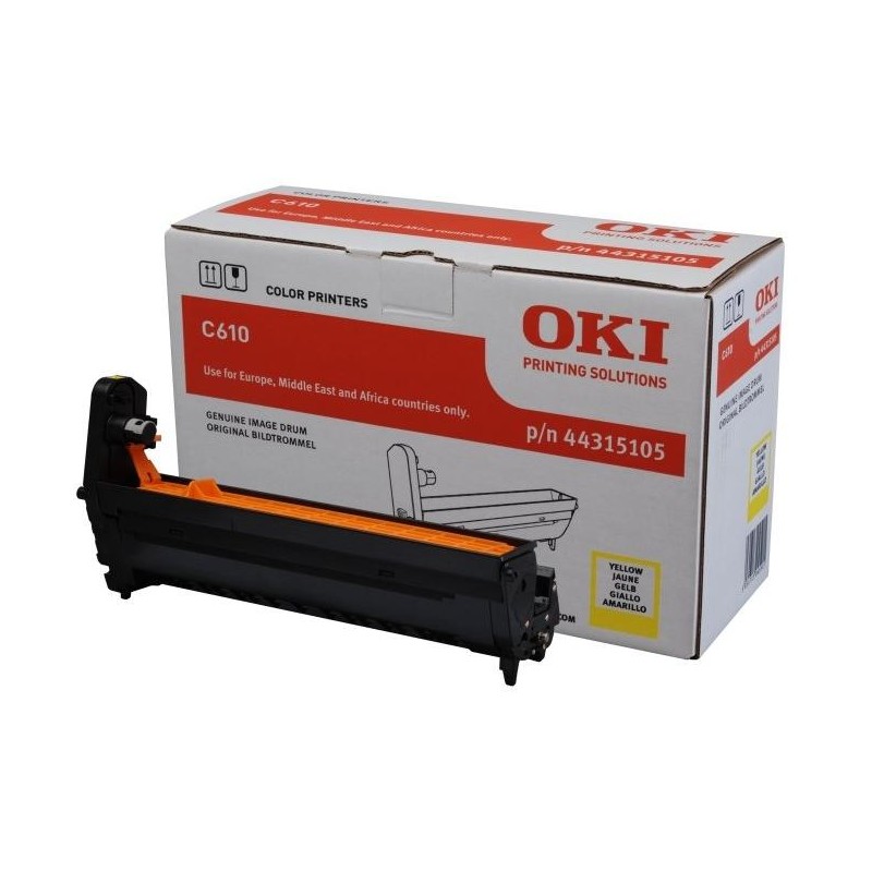 OKI originál obrazový válec pro žlutý toner do C610 (20 000 stránek)